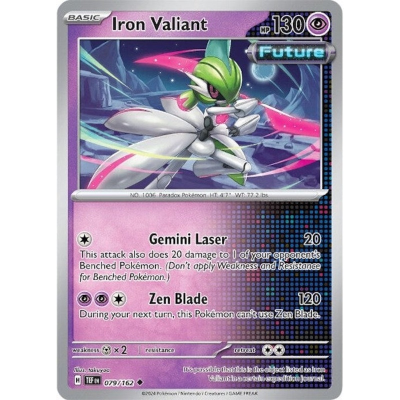 Iron Valiant (079/162) [Scarlet & Violet: Temporal Forces]