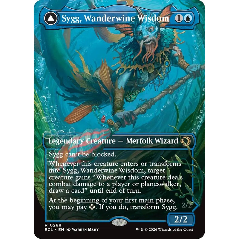 Sygg, Wanderwine Wisdom (Borderless) [Lorwyn Eclipsed]
