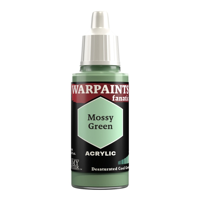 The Army Painter: Warpaints Fanatic - Mossy Green (608)