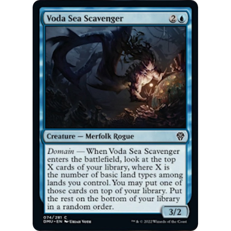 Voda Sea Scavenger [DMU - 74] Lightly Played English Normal