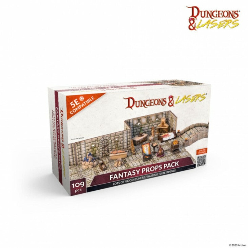 Dungeons & Lasers Expansion Set - Fantasy Props Pack