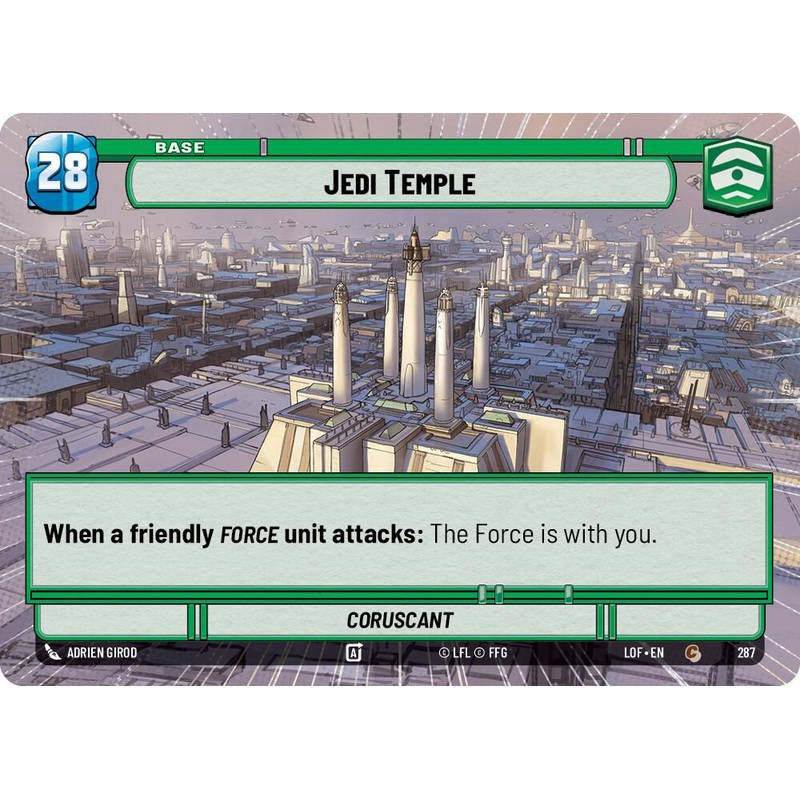Jedi Temple // Force (287 // T06) (Hyperspace) (287 // T04) [Legends of the Force]
