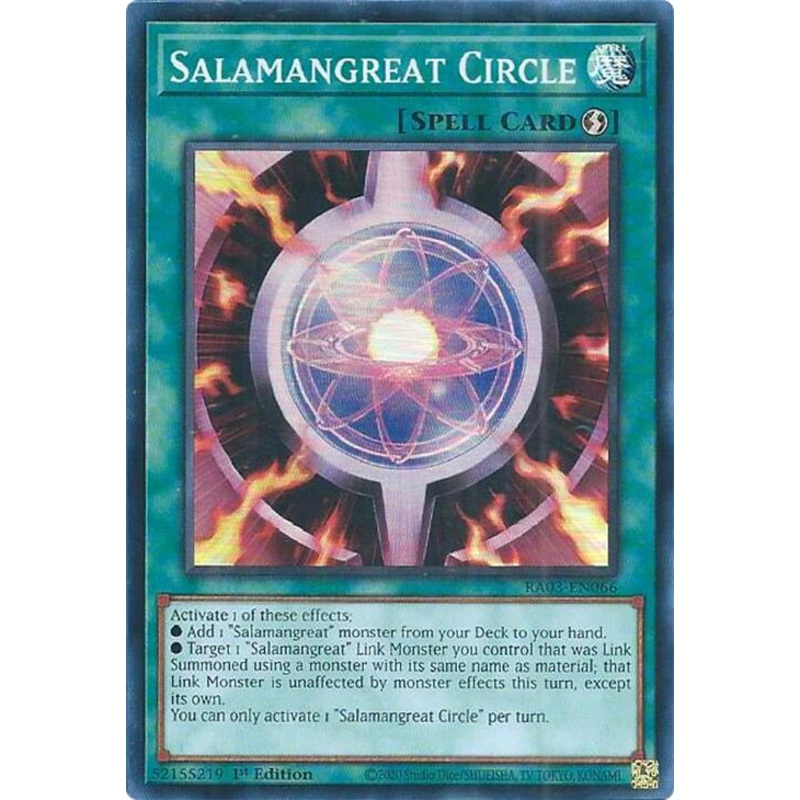Salamangreat Circle [RA03-EN066] Super Rare