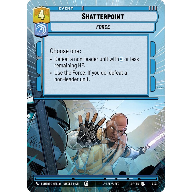 Shatterpoint (343) (Hyperspace) (343) [Legends of the Force]