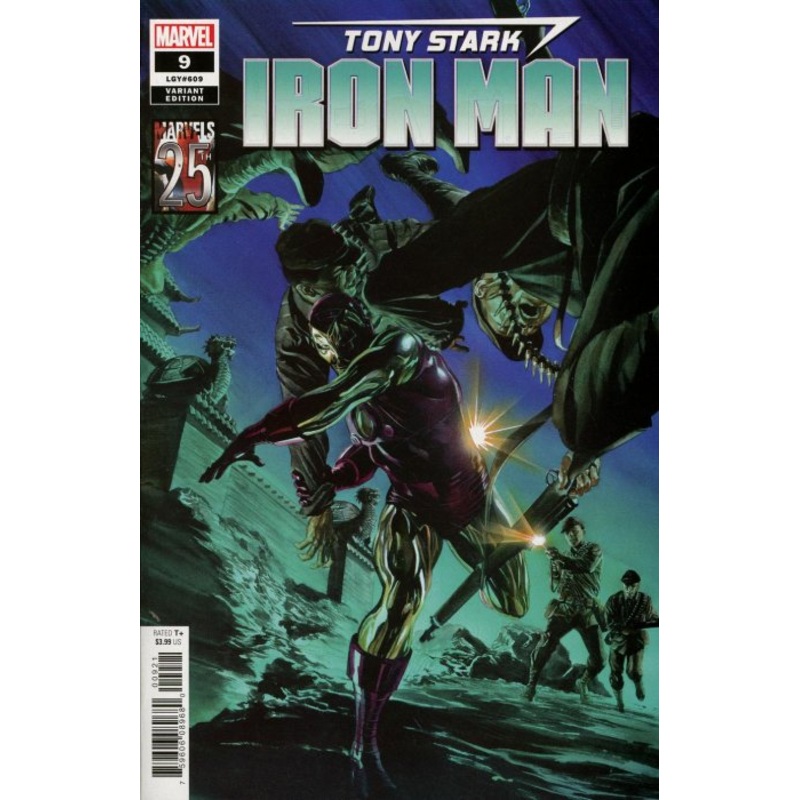 Tony Stark: Iron Man #9 Alex Ross Marvels 25th Anniversary Variant