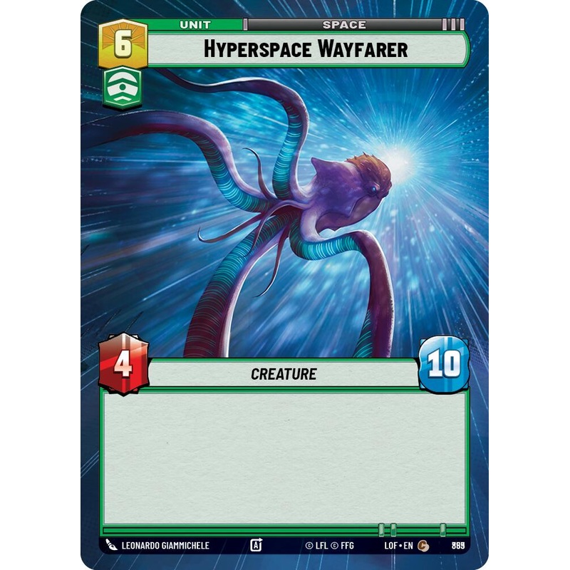 Hyperspace Wayfarer (859) (Hyperspace Foil) (859) [Legends of the Force]