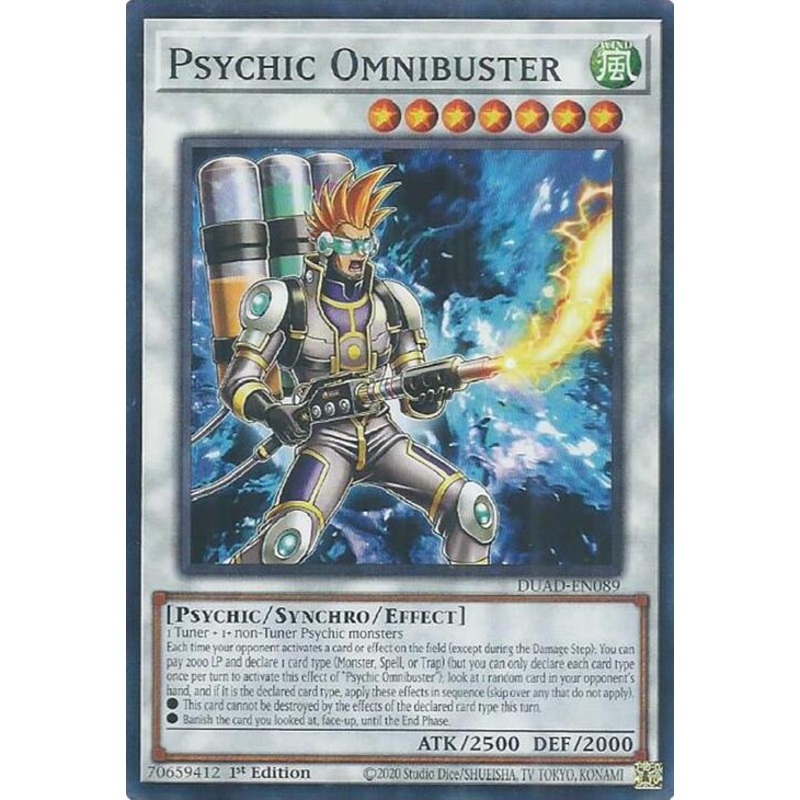 Psychic Omnibuster [DUAD-EN089] Common