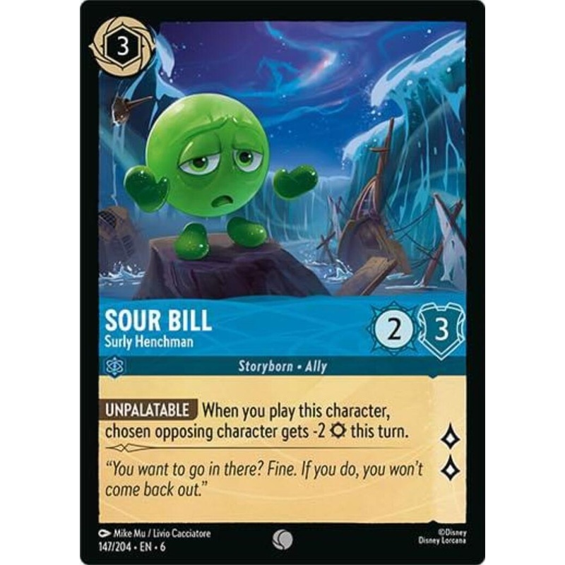 Sour Bill - Surly Henchman (147/204) [Azurite Sea]