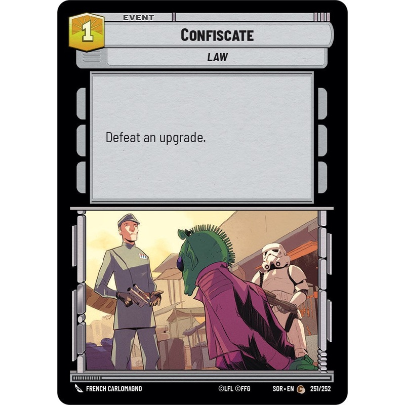 Confiscate (251/252) [Spark of Rebellion]
