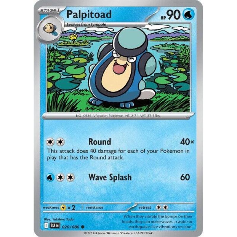 Palpitoad (020/086) [Scarlet & Violet: Black Bolt]