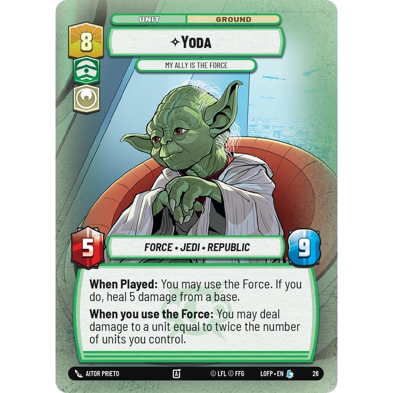 Yoda - My Ally is the Force (26) (26) [Judge Promos]