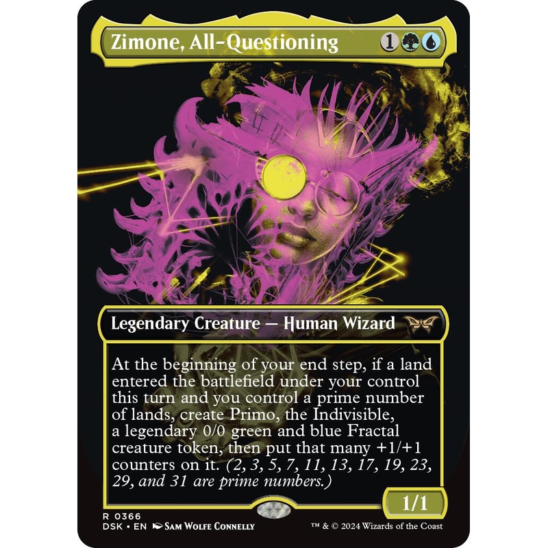 Zimone, All-Questioning (Showcase) [DSK - 366] Near Mint English Normal
