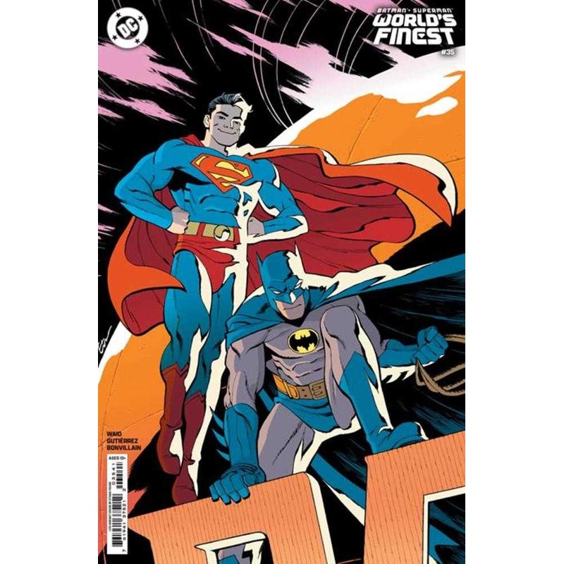 Batman Superman Worlds Finest #35 - 1 in 25 Ethan Young Card Stock Variant (NM)