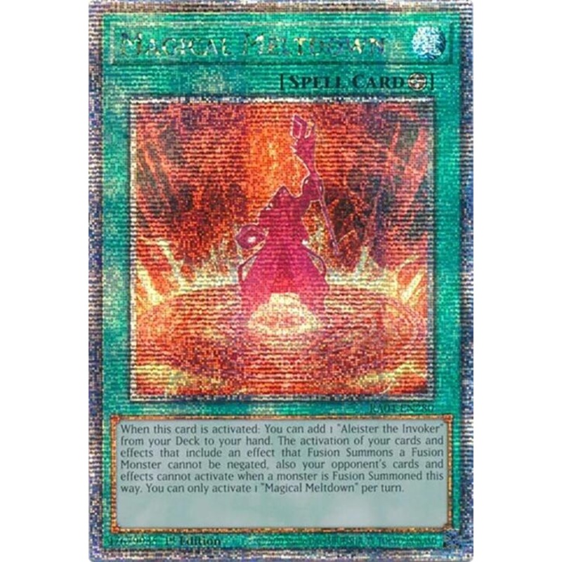 Magical Meltdown [RA04-EN280] Quarter Century Secret Rare