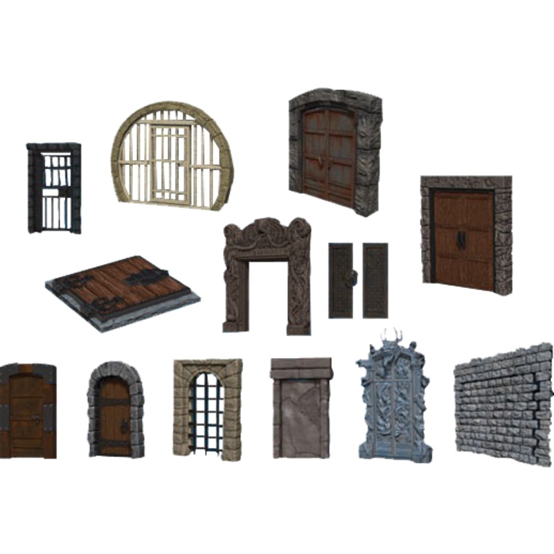 WarLock Tiles: Doors & Archways