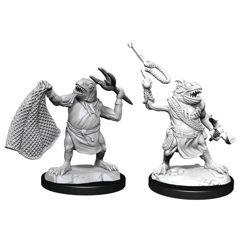 Nolzur's Marvelous Miniatures: Kuo-Toa & Kuo-Toa Whip
