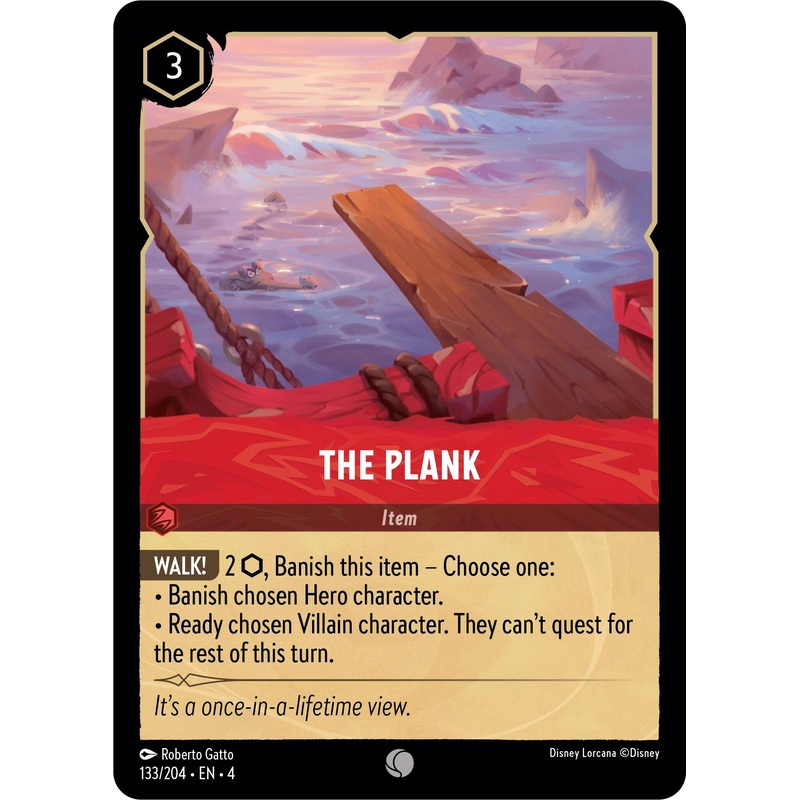 The Plank [4 - 133] Near Mint English Normal