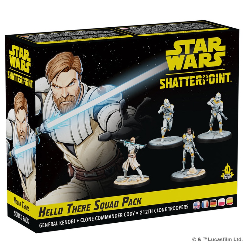 Star Wars: Shatterpoint - Hello There General Obi-Wan Kenobi Squad Pack
