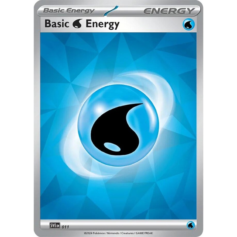 Basic Water Energy (011)(Holo) [Scarlet & Violet: Stellar Crown]