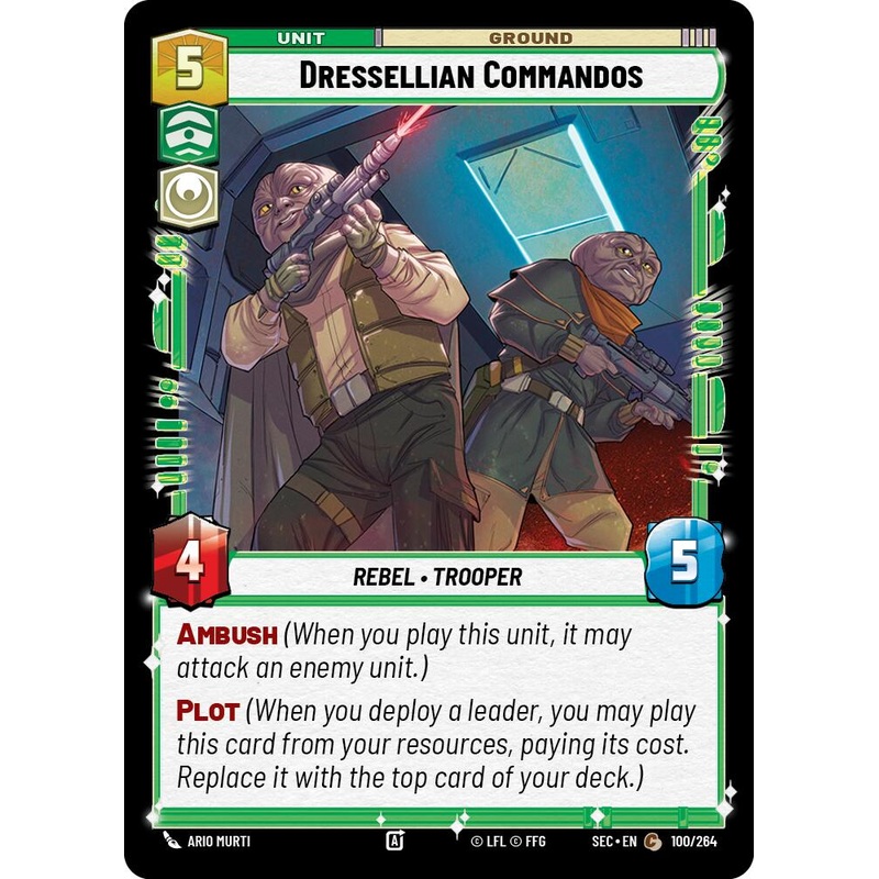 Dressellian Commandos (100/264) (100/264) [Secrets of Power]