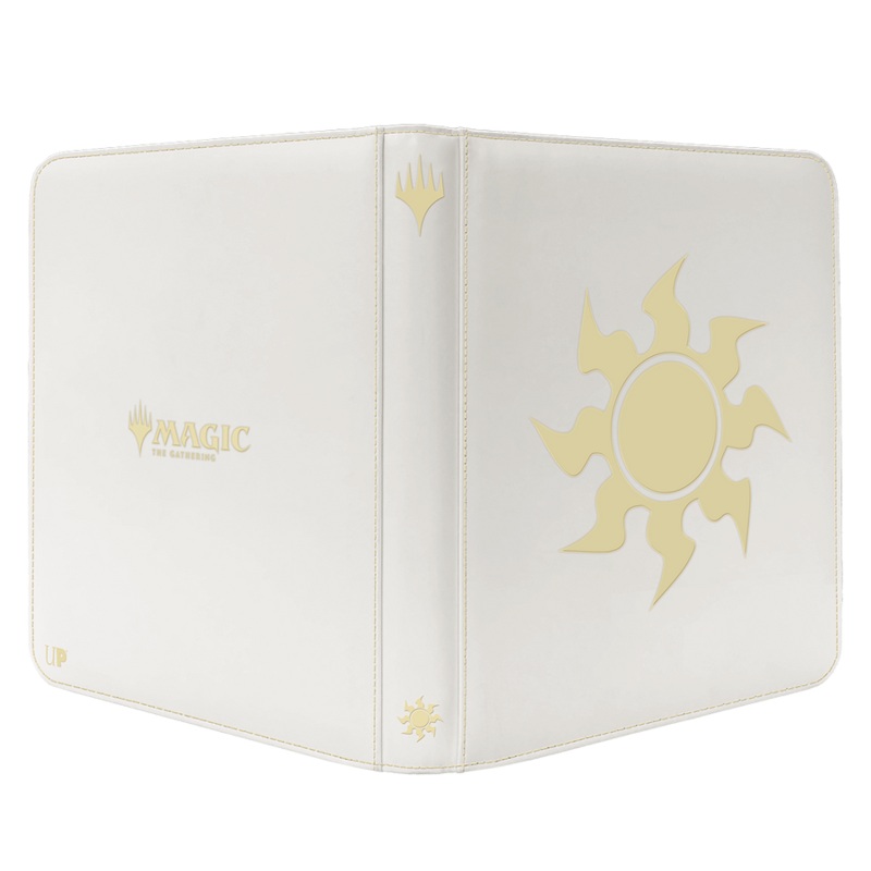 Magic the Gathering CCG: Mana 8 - 12-Pocket Zip PRO-Binder - Plains