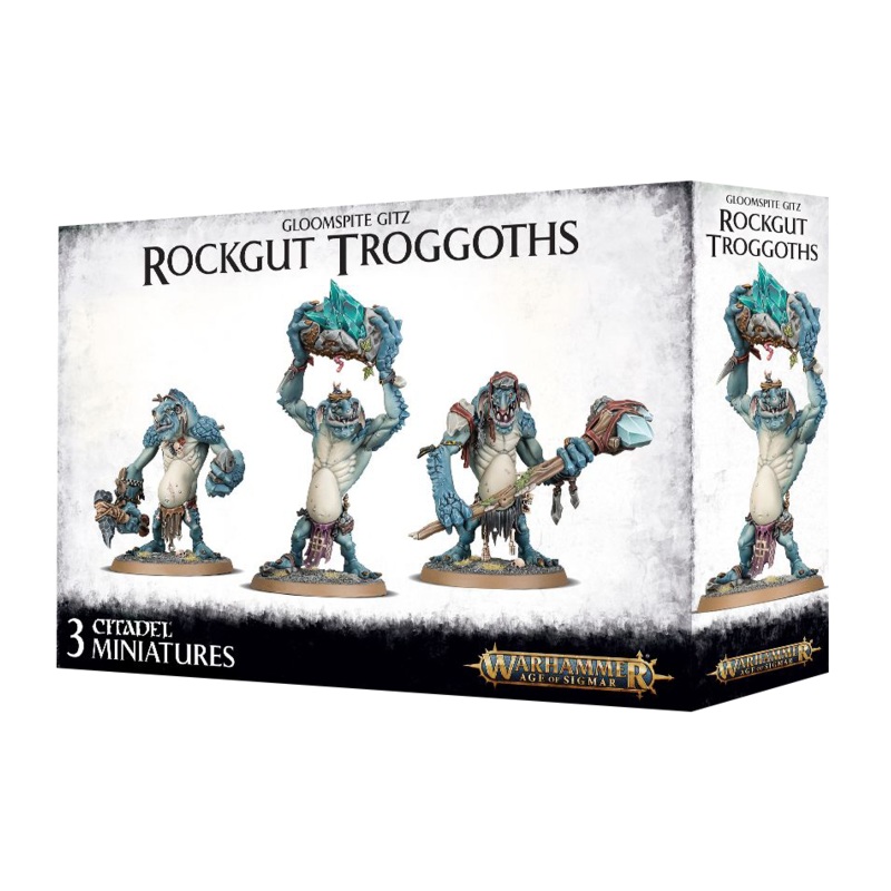 Warhammer Age of Sigmar: Goomspite Gitz Rockgut Troggoths