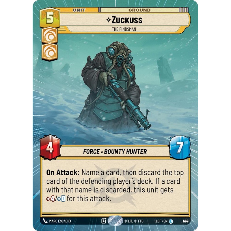 Zuckuss - The Findsman (944) (Hyperspace Foil) (944) [Legends of the Force]