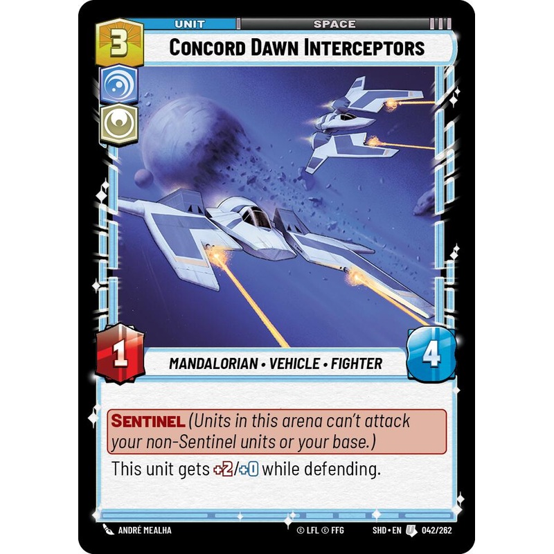 Concord Dawn Interceptors (042/262) [Shadows of the Galaxy]