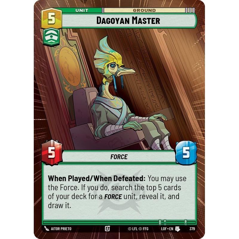 Dagoyan Master (379) (Hyperspace) (379) [Legends of the Force]