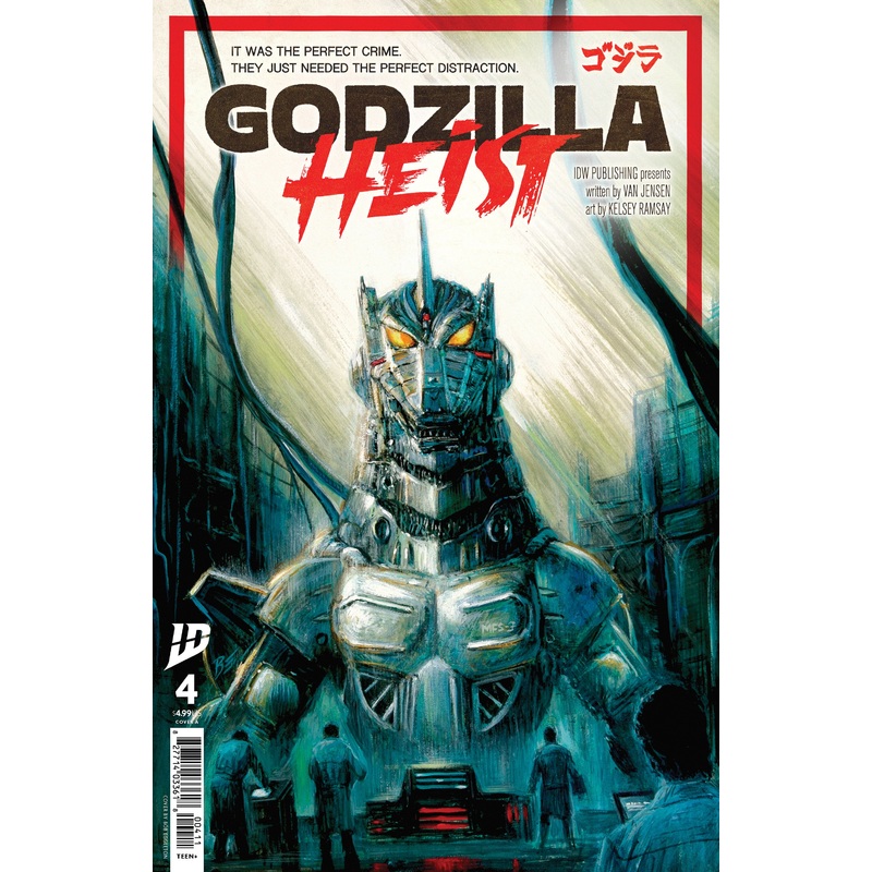 Godzilla: Heist #4 Cover A (Eggleton)