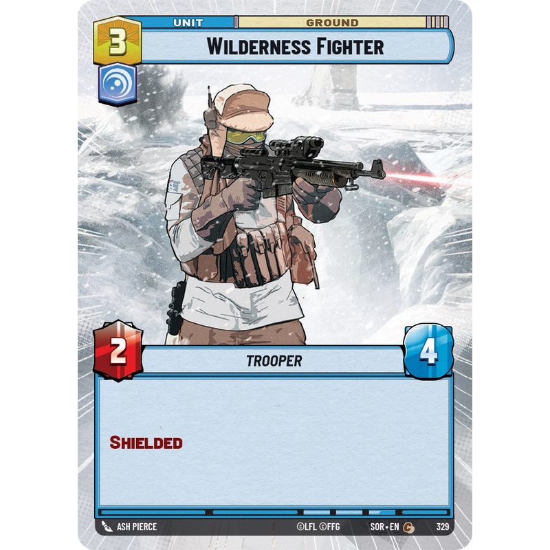 Wilderness Fighter (Hyperspace) (329) [Spark of Rebellion]