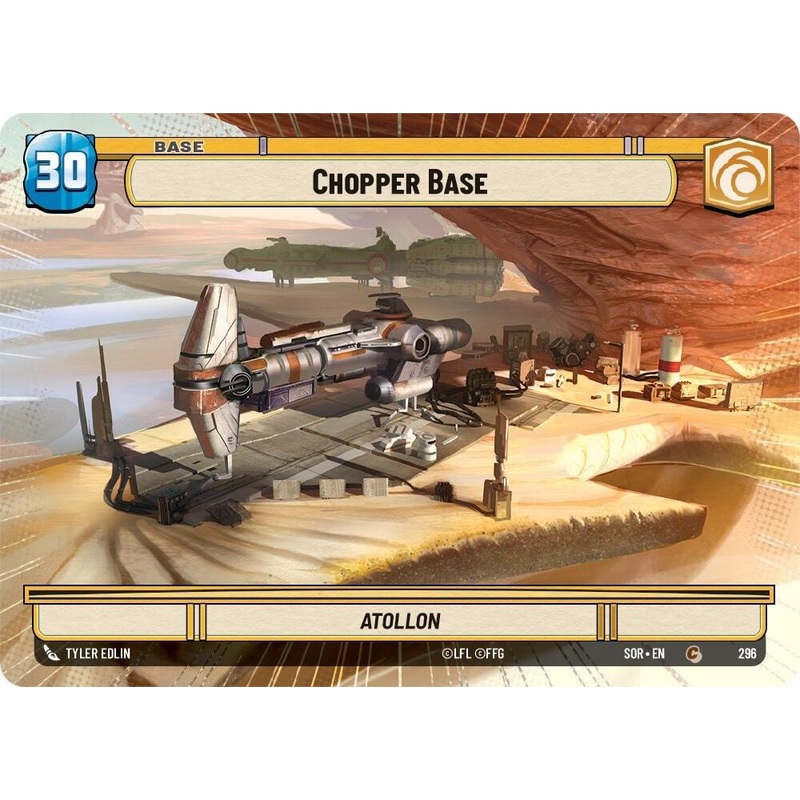 Chopper Base (Hyperspace) (296) [Spark of Rebellion]