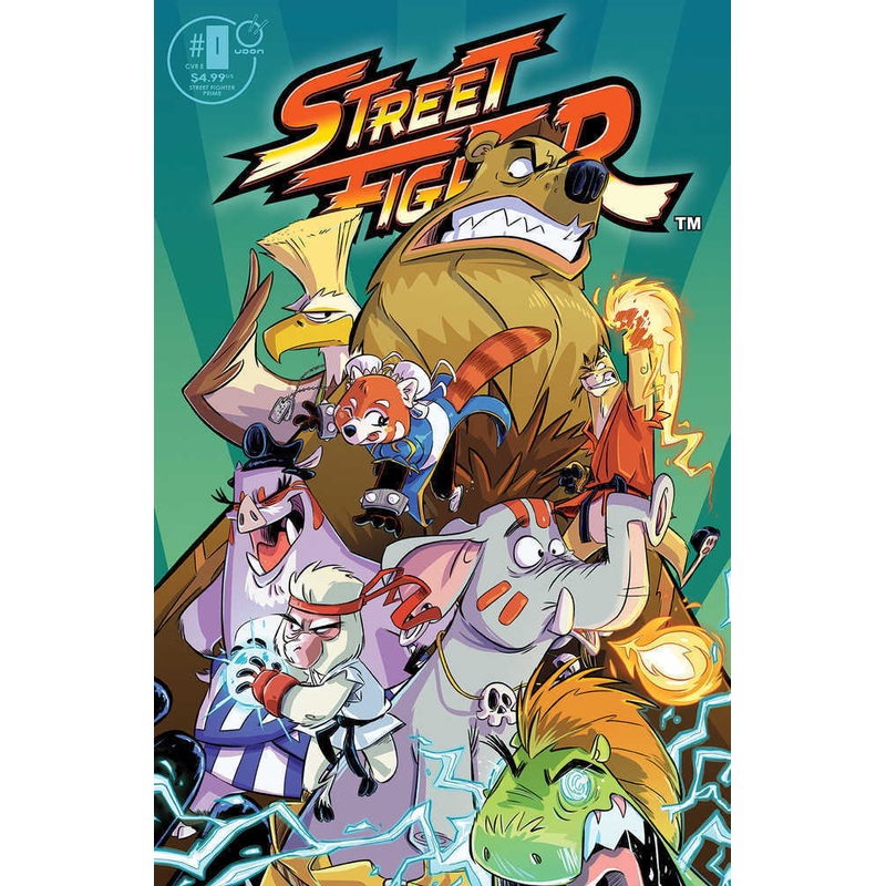 Street Fighter Prime #0 Cover E 5 Copy Variant Edition Gordine