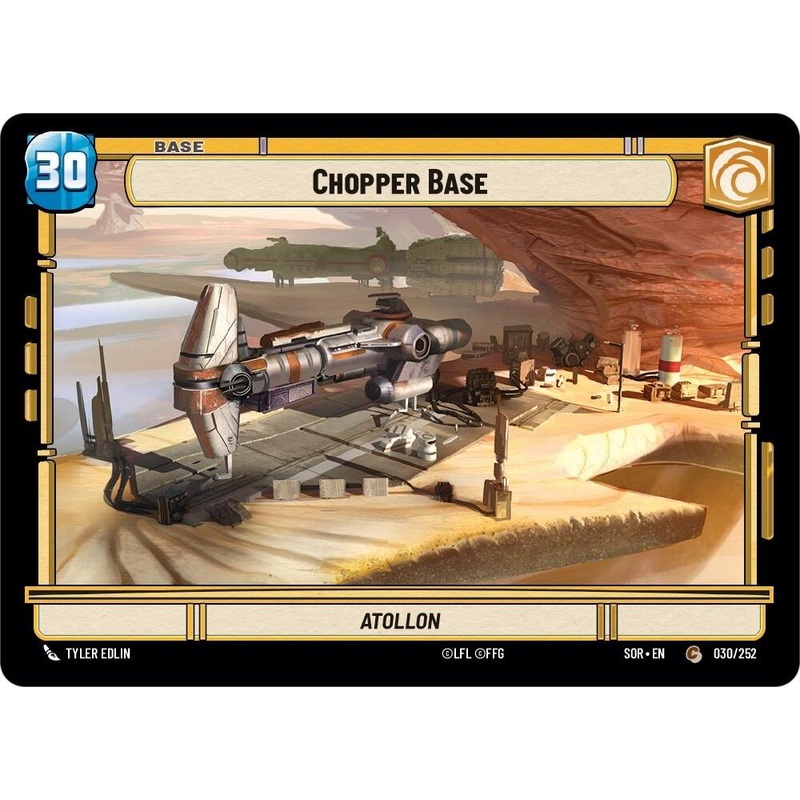 Chopper Base // Experience (30 // T01) [Spark of Rebellion]