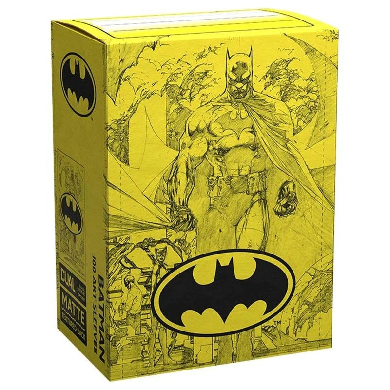 Dragon Shields: (100) Matte Dual Art - Batman Core