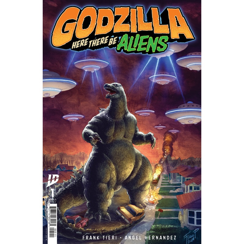 Godzilla: Here There Be Aliens #1 Cover A (Pe)