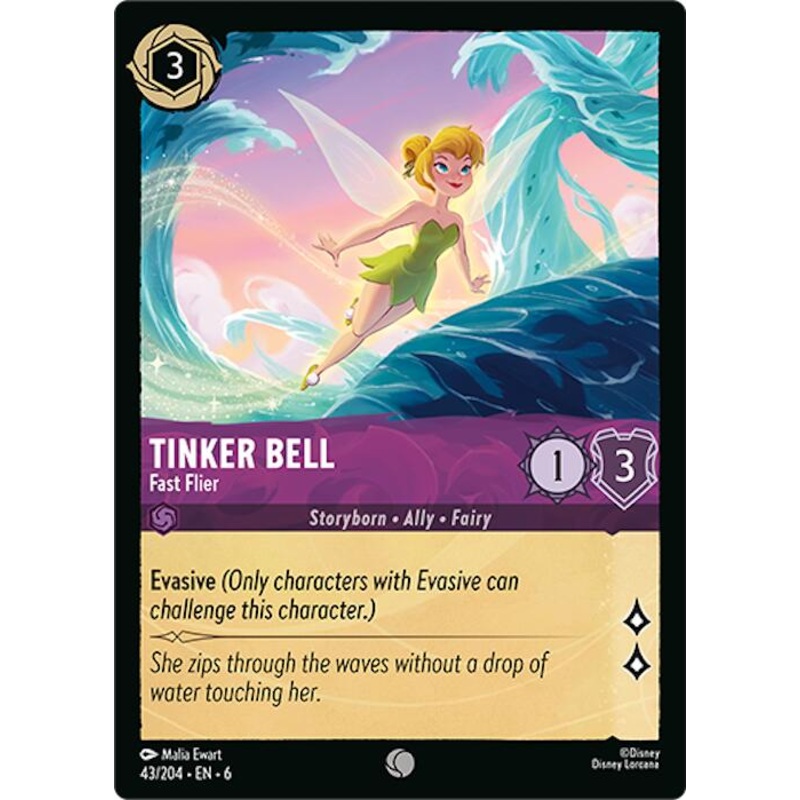 Tinker Bell - Fast Flier [6 - 043] Near Mint English Normal