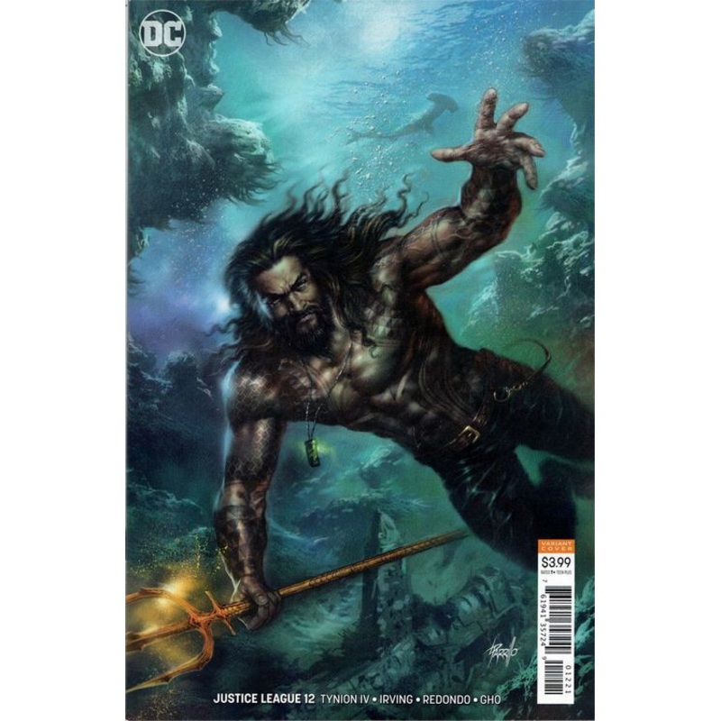 Justice League #12 Lucio Parrillo Aquaman Movie Variant