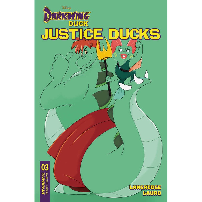 Justice Ducks #3 Cover D Forstner Color Bleed