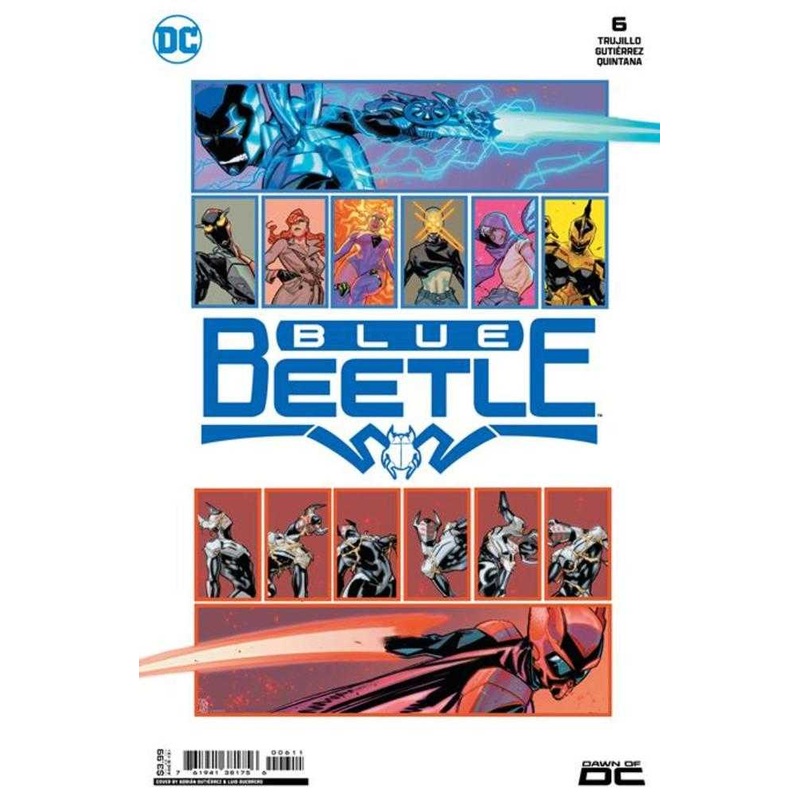 Blue Beetle #6 Cover A Adrian Gutierrez