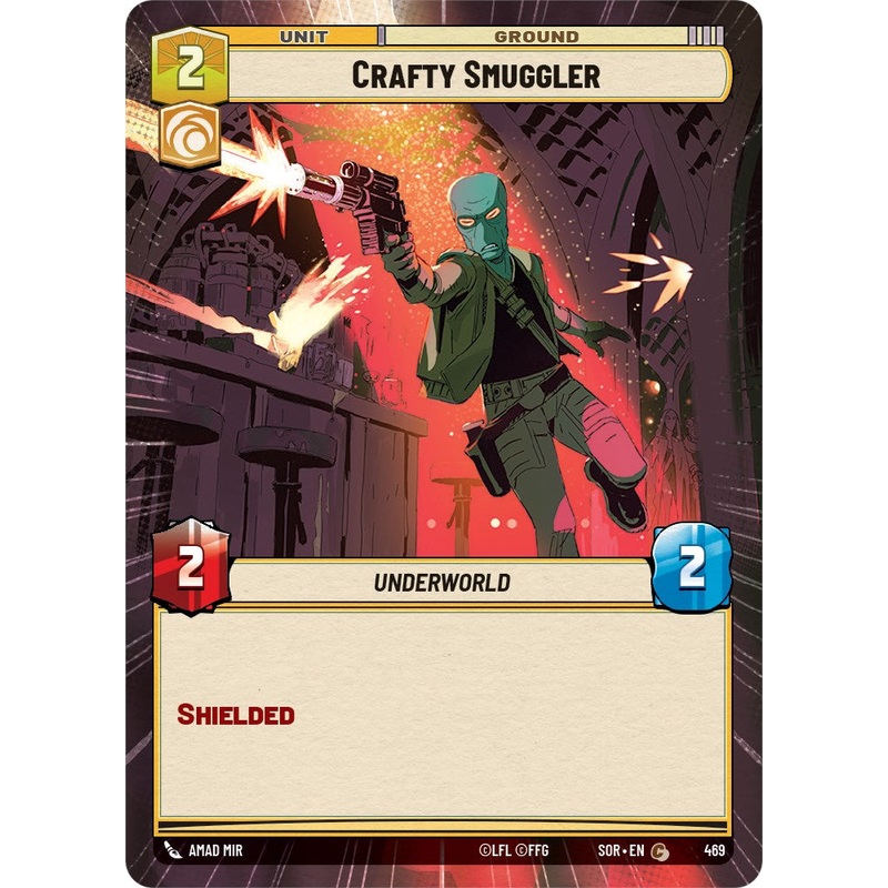 Crafty Smuggler (Hyperspace) (469) [Spark of Rebellion]