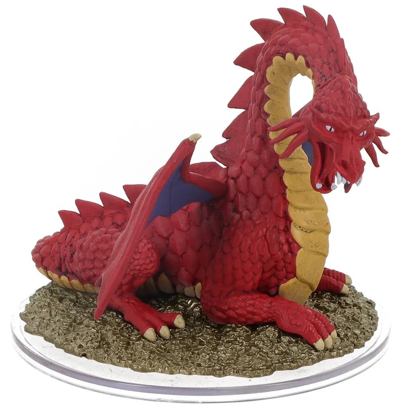 D&D Icons of the Realms 50th Anniversary Classic Red Dragon Boxed Miniature