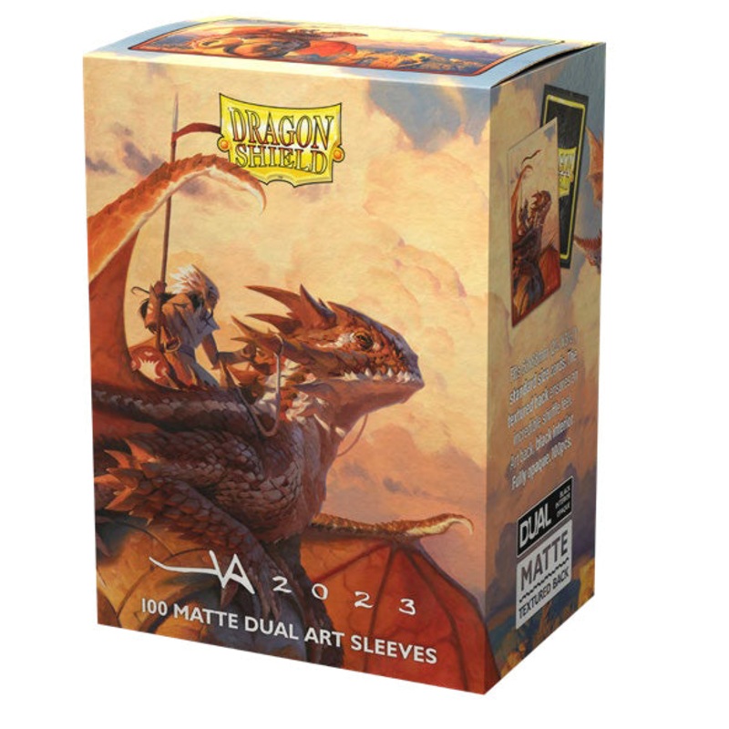 Dragon Shields: (100) Matte Dual Art - The Adameer