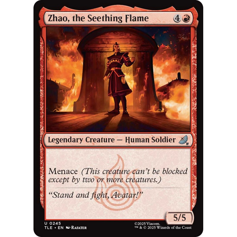 Zhao, the Seething Flame [Avatar: The Last Airbender: Eternal-Legal]