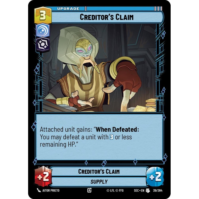 Creditor's Claim (39/264) (39/264) [Secrets of Power]