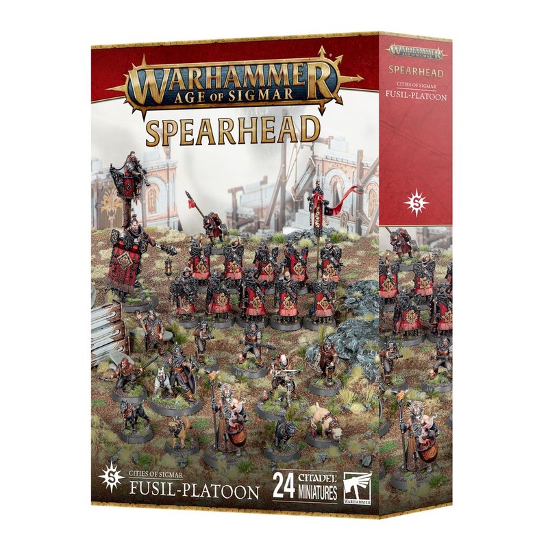 Warhammer Age of Sigmar: Spearhead - Cities of Sigmar  Fusil-Platoon