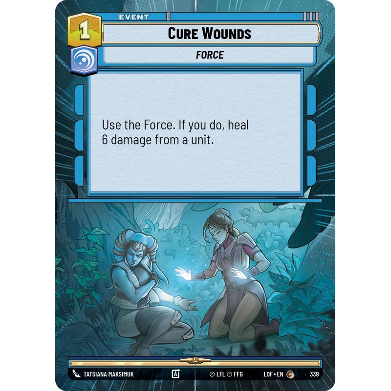 Cure Wounds (339) (Hyperspace) (339) [Legends of the Force]