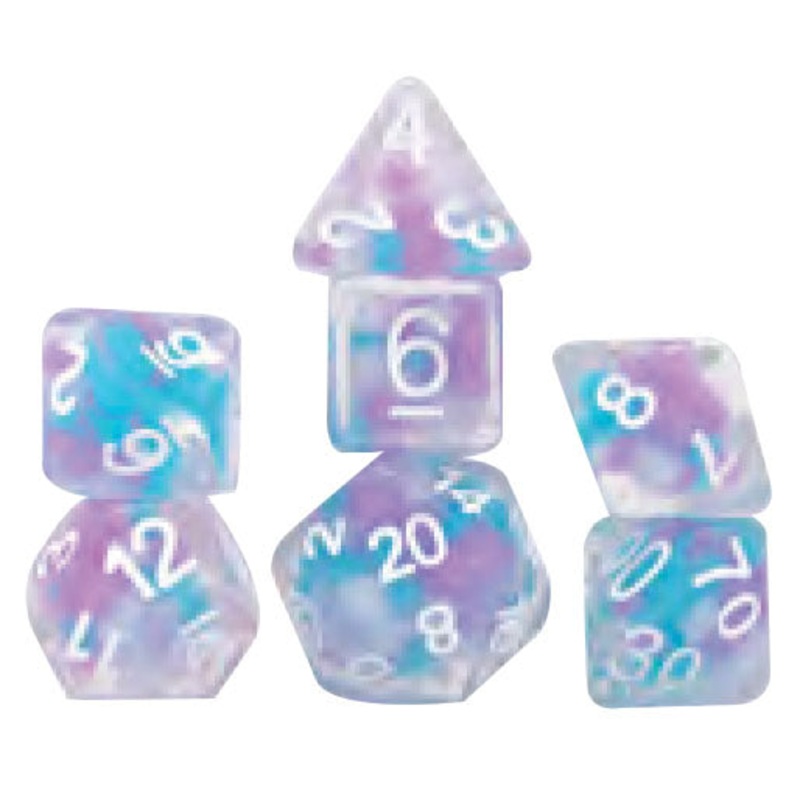 Sirius Dice RPG Set (7): Cotton Candy Glowworm