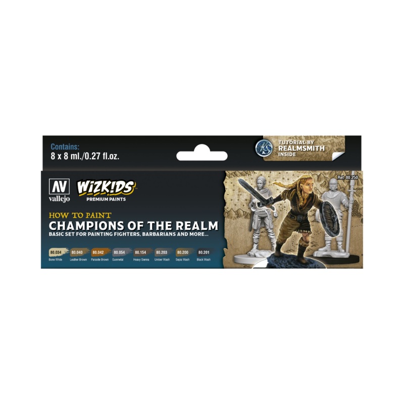 WizKids Premium Paints: Champions of the Realm