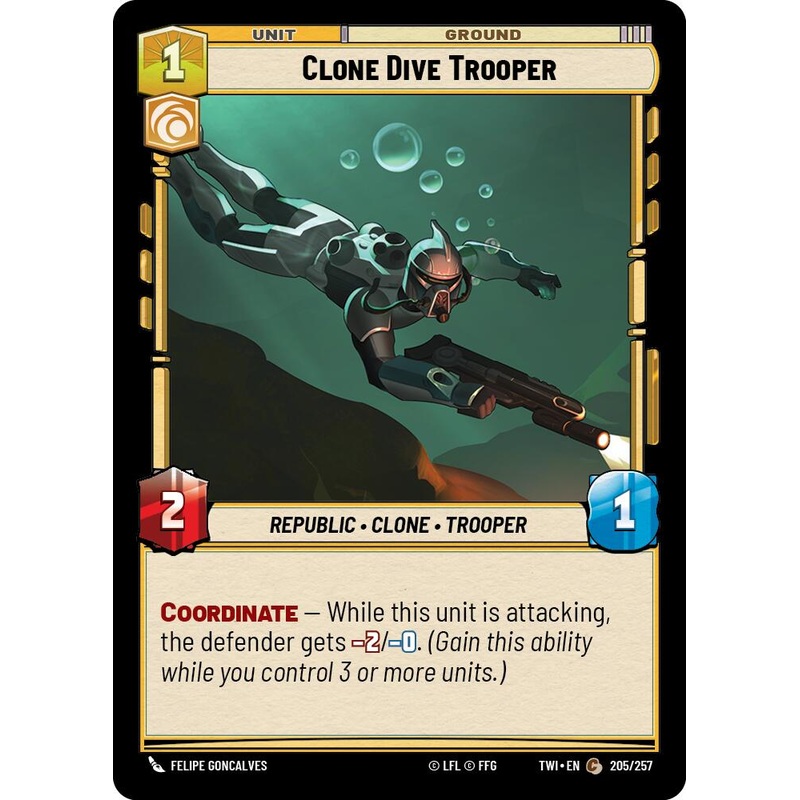 Clone Dive Trooper (205/257) (205/257) [Twilight of the Republic]